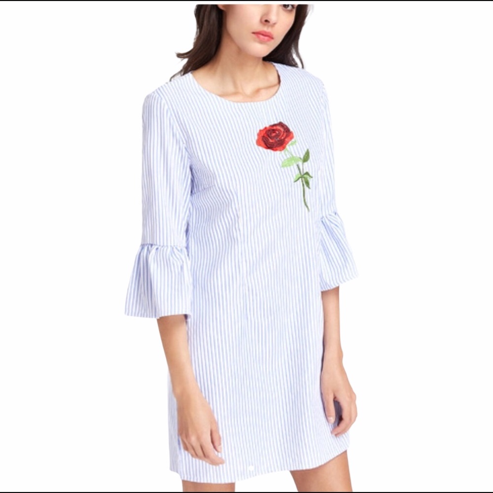 Fluted dress